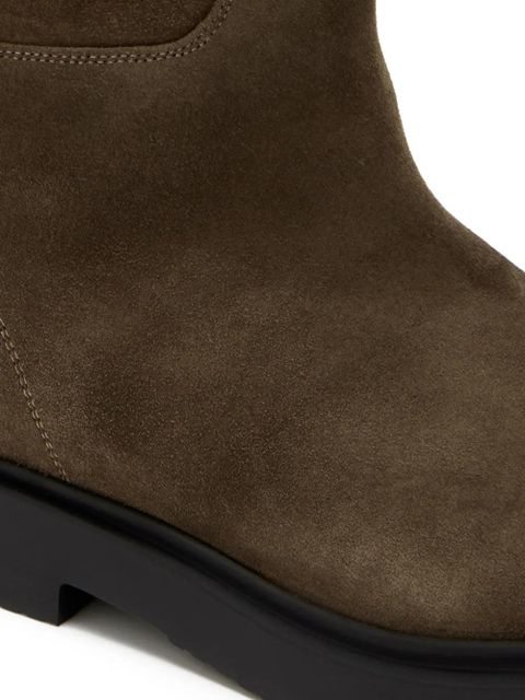 Proenza Schouler Bank suede knee boots - Brown