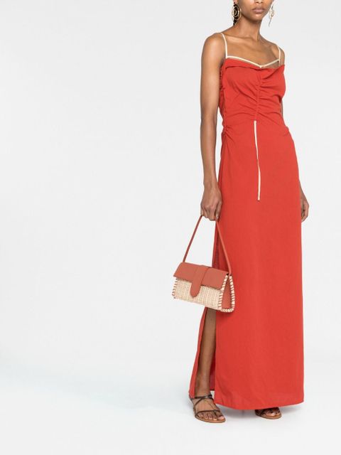 Jacquemus La Robe Gaua long dress - Red - zdjęcie produktu nr 2