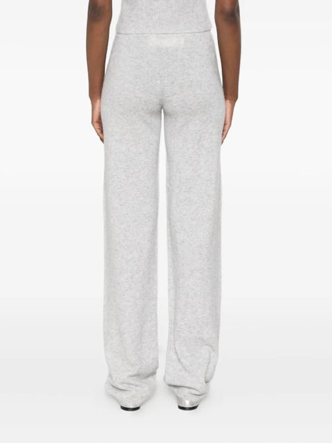 Aya Muse cashmere-blend trousers - Grey