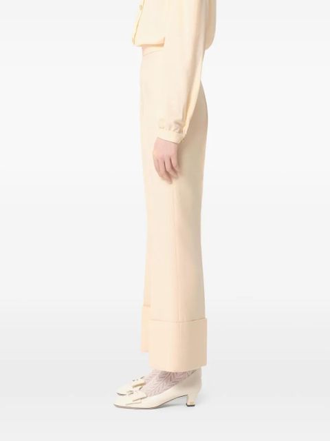 Valentino Garavani Crepe Couture trousers - Neutrals