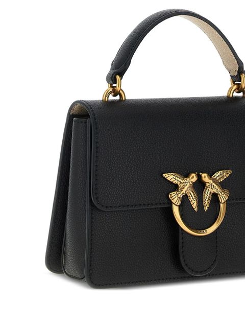 PINKO logo-buckle tote bag - Black