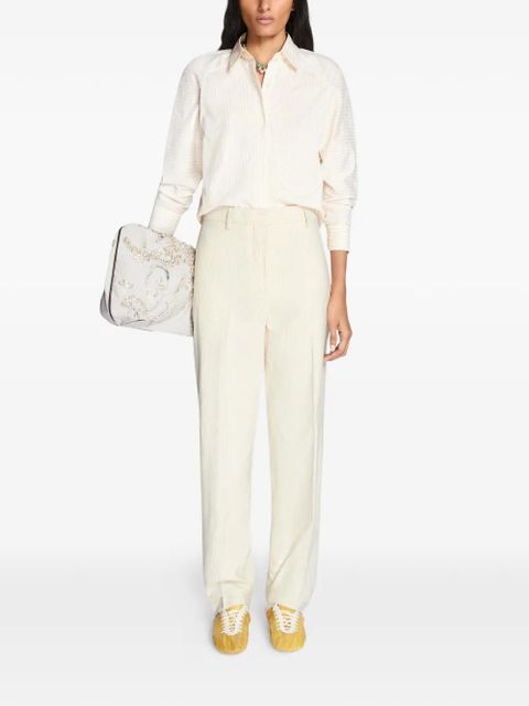 DRIES VAN NOTEN striped shirt - Pink - zdjęcie produktu nr 2