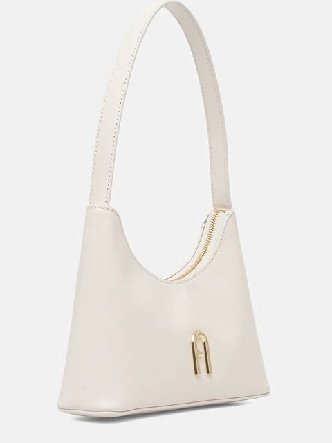 Furla torebka skórzana kolor biały WB00863.AX0733.PNN00