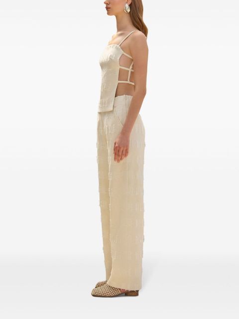 Cult Gaia Kai trousers - White