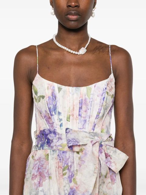 ZIMMERMANN Dawning midi dress - Pink