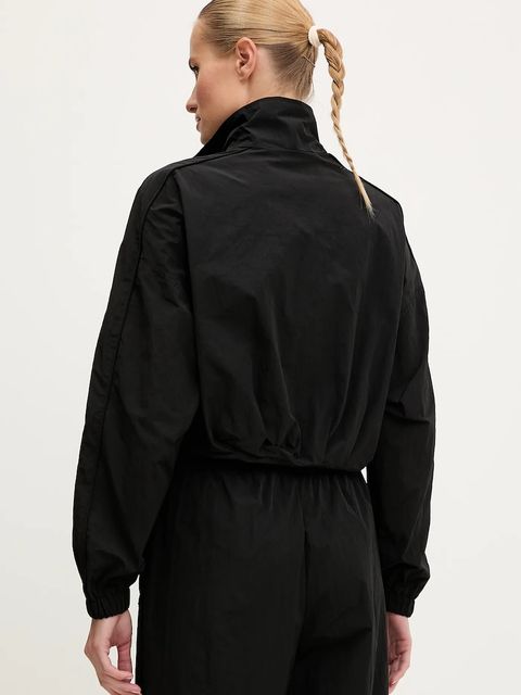 Guess kurtka NINA kolor czarny przejściowa oversize V5YL00 WHCH2