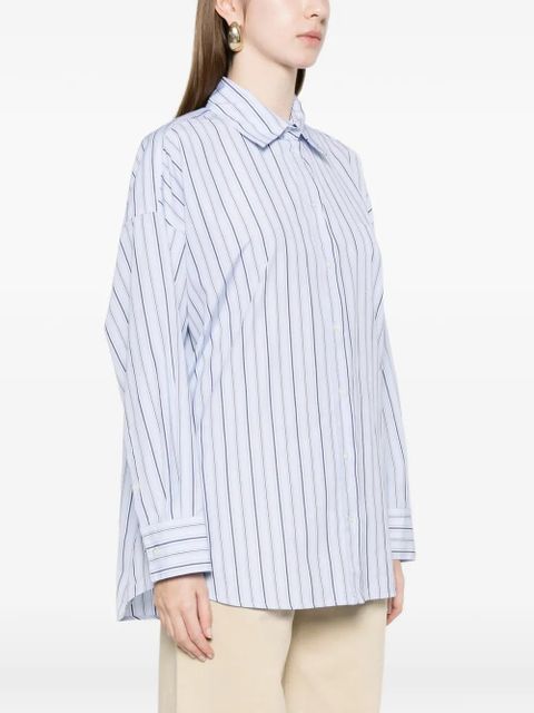 Weekend Max Mara striped-pattern shirt - Blue