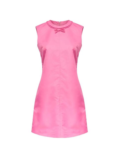 MM6 Maison Margiela bow detail mini dress - Pink - zdjęcie produktu nr 1
