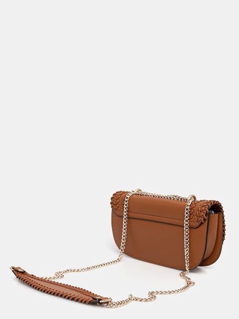 Guess torebka TATUM kolor brązowy HWNG96 67210