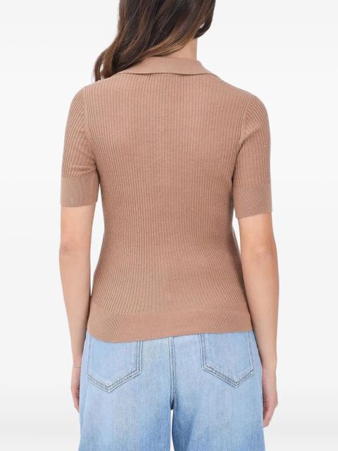 Max Mara ribbed top - Brown - zdjęcie produktu nr 2
