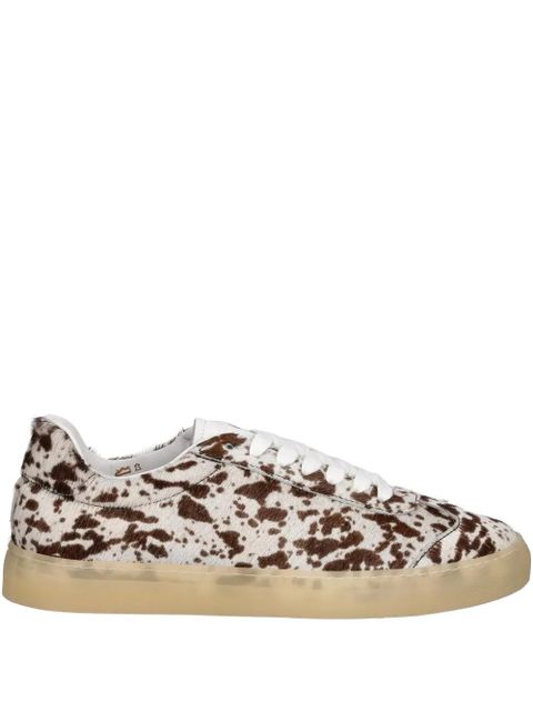 Copenhagen patterned lace-up sneakers - White - zdjęcie produktu nr 1