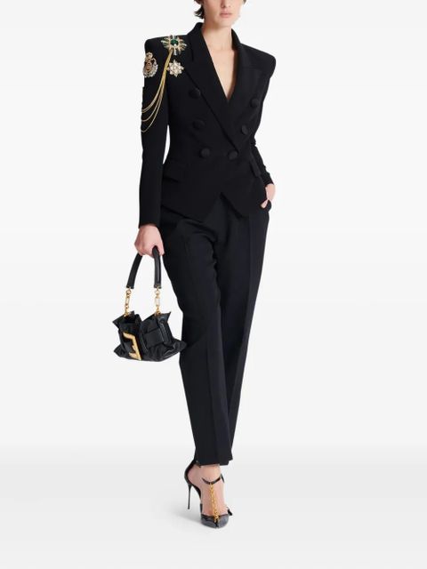 Balmain double-breasted blazer - Black - zdjęcie produktu nr 2