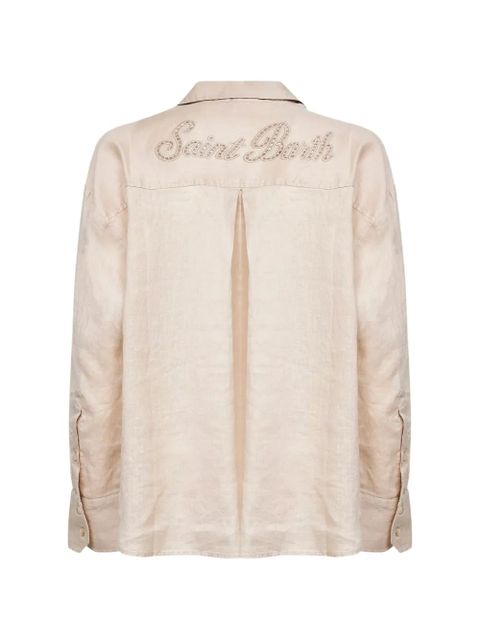 MC2 Saint Barth chest-pocket linen shirt - Neutrals - zdjęcie produktu nr 2