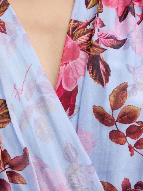 Fracomina sukienka z dodatkiem jedwabiu