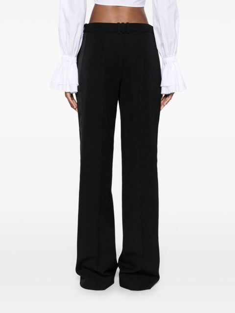 Balmain tailored grain de poudre trousers - Black