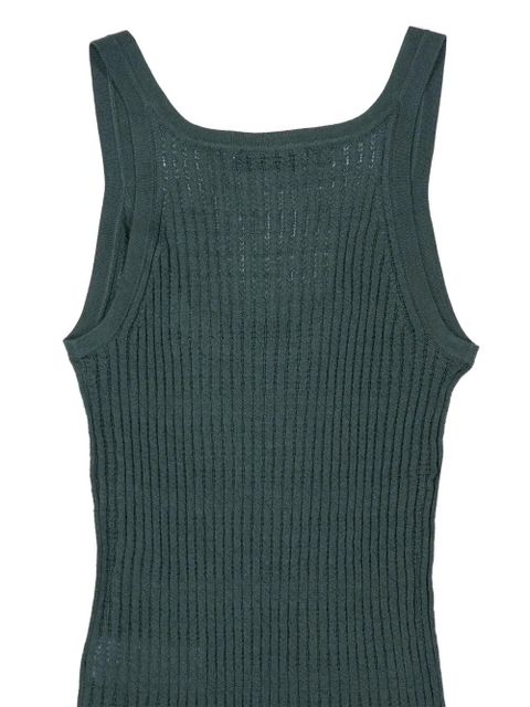 Gabriela Hearst Nevin pointelle tank top - Green