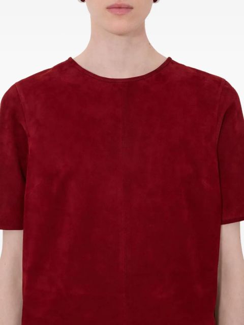LouLou de Saison short-sleeve crew-neck T-shirt - Red