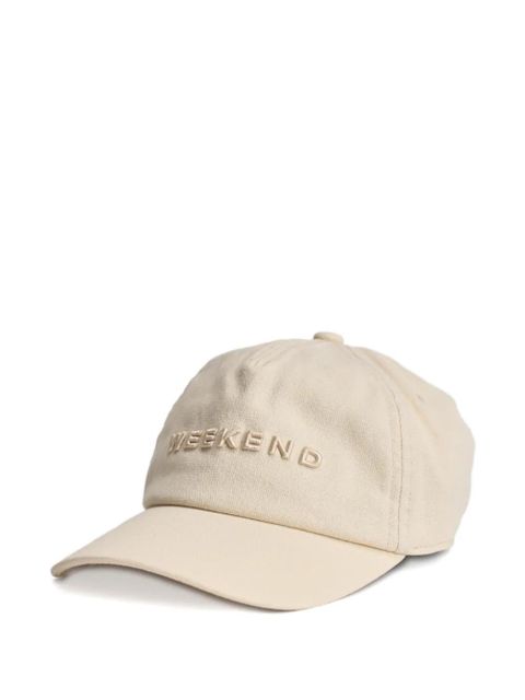 Weekend Max Mara Falco embossed-logo baseball cap - Neutrals