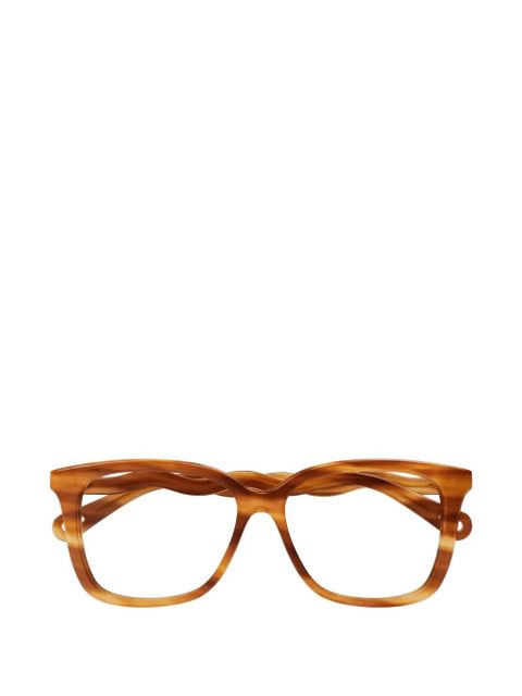 Chloé square-frame glasses - Brown - zdjęcie produktu nr 1