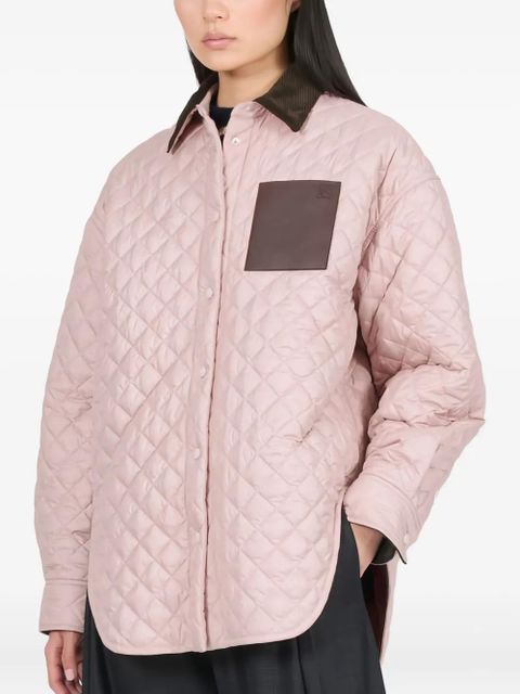 LOEWE quilted panelled overshirt jacket - Pink - zdjęcie produktu nr 1