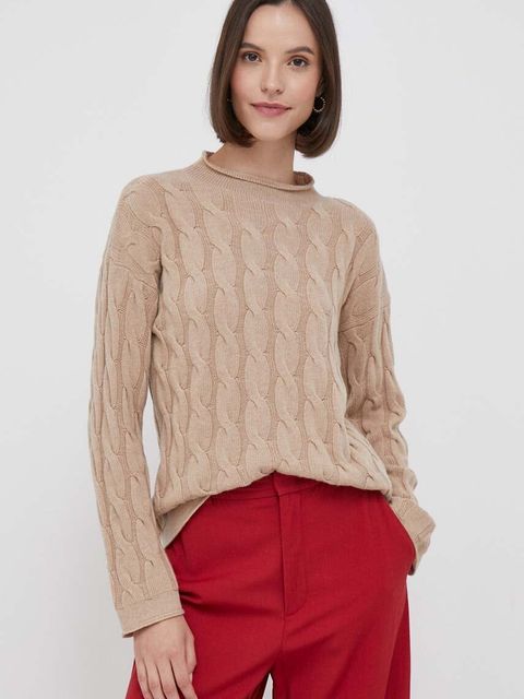 United Colors of Benetton sweter z domieszką wełny - zdjęcie produktu nr 1