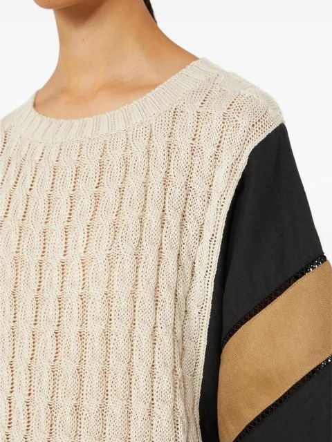 Max Mara crew-neck sweater - Neutrals