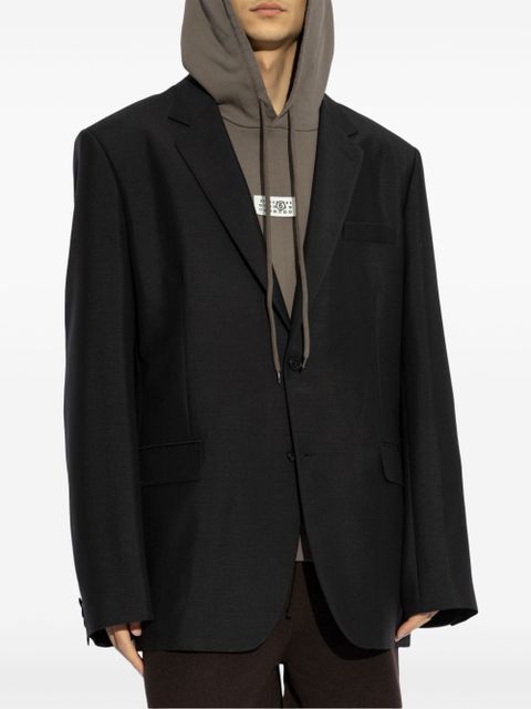 Maison Margiela wool blazer - Black