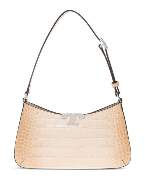 Tory Burch Eleanor crocodile-embossed shoulder bag - Neutrals - zdjęcie produktu nr 1