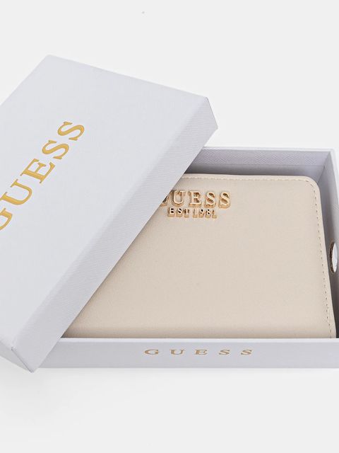 Guess portfel TALENT damski kolor beżowy SWNG96 69156