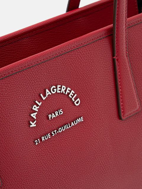 Karl Lagerfeld torebka K/RSG kolor czerwony A3W30314 - zdjęcie produktu nr 2