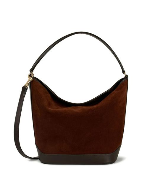 SANDRO suede cross body bag - Brown - zdjęcie produktu nr 2
