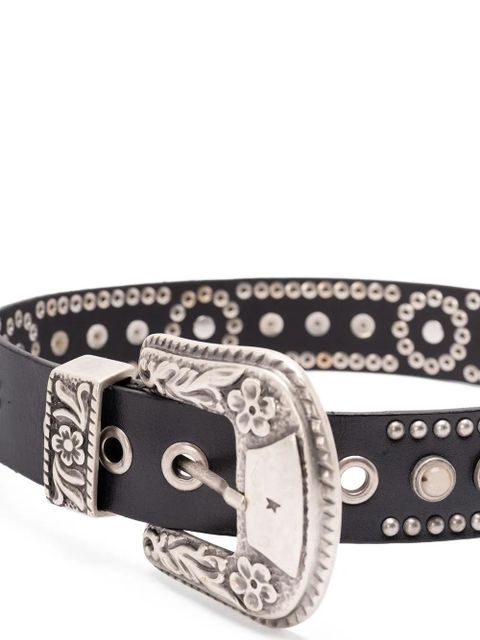 Golden Goose studded belt - Black