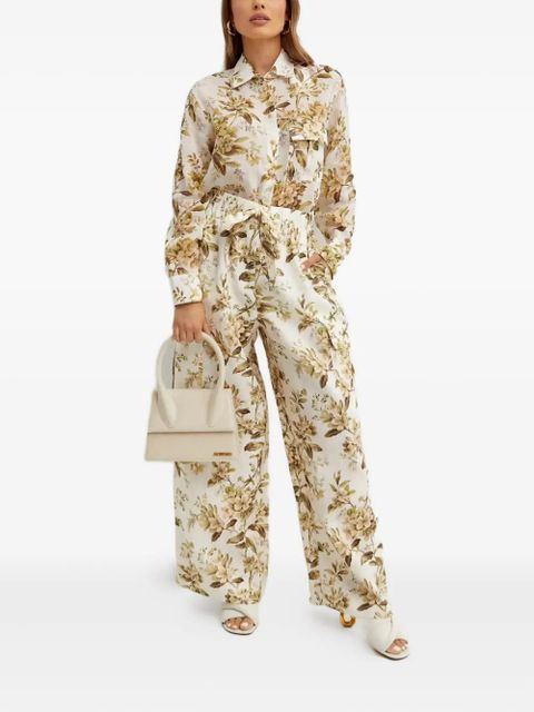 ZIMMERMANN floral pocket shirt - Neutrals - zdjęcie produktu nr 2