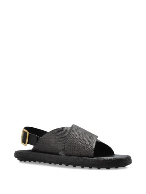 Tod's leather sandals - Black - zdjęcie produktu nr 2