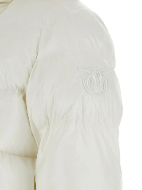 PINKO hooded puffer jacket - White