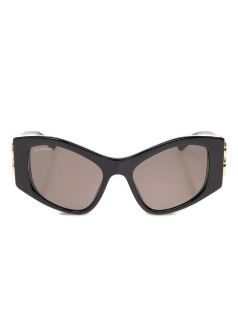 Balenciaga Eyewear logo sunglasses - Black - zdjęcie produktu nr 1