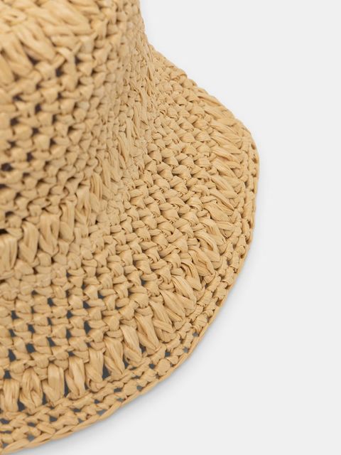 Weekend Max Mara kapelusz bucket damski pleciony AFRAGORE - zdjęcie produktu nr 1