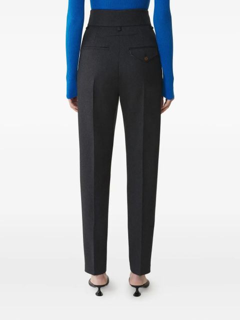 Lanvin high-waisted tailored trousers - Black