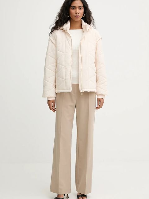 Liu Jo kurtka kolor beżowy przejściowa TA6224 T324A - zdjęcie produktu nr 2