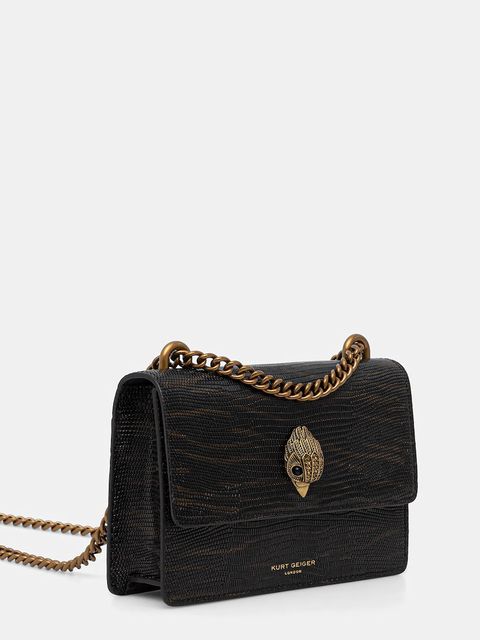 Kurt Geiger London torebka skórzana SHOREDITCH kolor czarny 3536209709