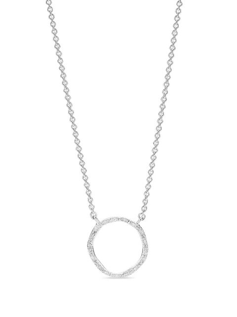 Monica Vinader Riva crystal-embellished necklace - Silver - zdjęcie produktu nr 1