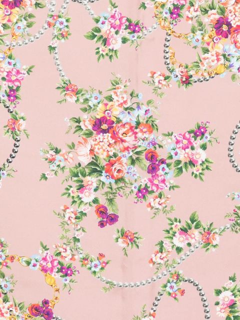 Dolce & Gabbana floral scarf - Neutrals - zdjęcie produktu nr 2