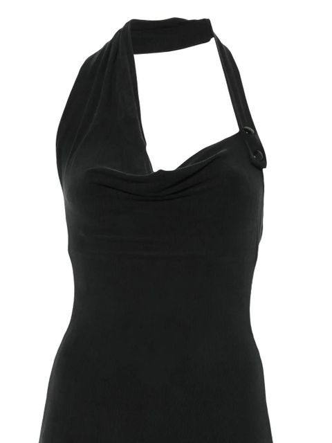 Aya Muse halterneck maxi dress - Black