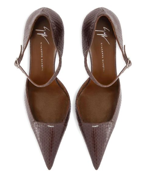 Giuseppe Zanotti 85mm Raquel D''orsay pumps - Brown
