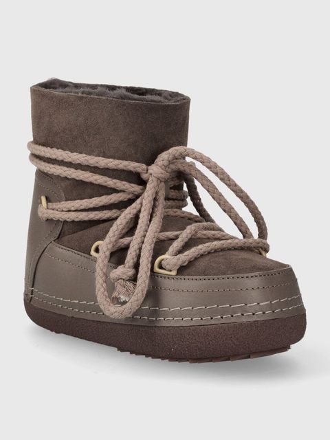 Inuikii śniegowce zamszowe dziecięce kolor brązowy