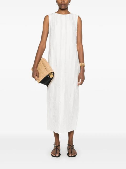 LouLou de Saison Minga midi dress - White - zdjęcie produktu nr 2