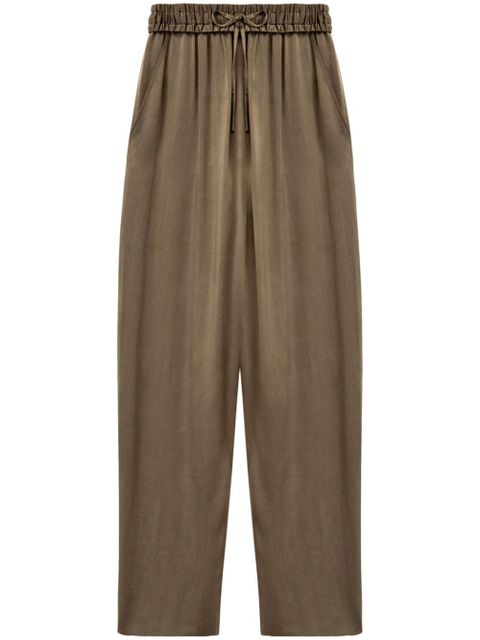 ISABEL MARANT Kendry trousers - Green - zdjęcie produktu nr 1