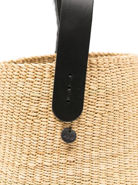 Muun Oriane woven-design tote bag - Neutrals - zdjęcie produktu nr 2