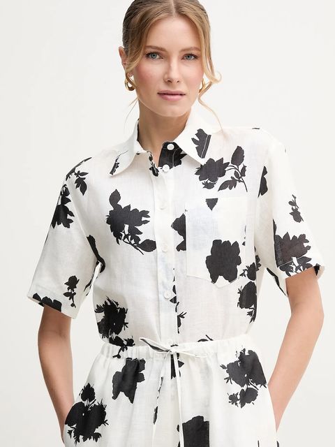 Liviana Conti koszula lniana - zdjęcie produktu nr 1