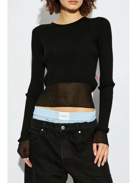 Diesel M-Sleshs knitted top - Black